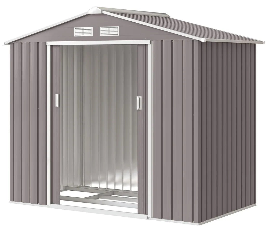 Abri de jardin avec structure de base, abri à outils, cabane de jardin, abri en acier
